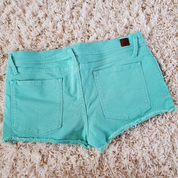 ROXY Aztec Print Denim Shorts - Picture 2 of 4